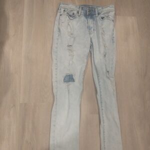 American Eagle‎ mens extreme distressed jeans